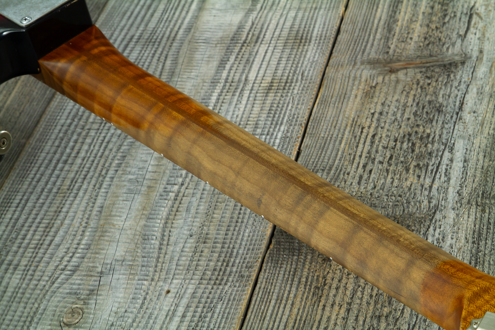 Haar Guitars Trad S 3s Kloppmann Mn #43485 - Aged 3 Tone Sunburst - E-Gitarre in Str-Form - Variation 10