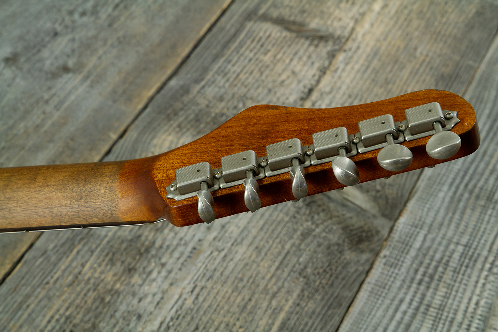 Haar Guitars Trad S Hss Amber Trem Rw #43517 - Aged Black - E-Gitarre in Str-Form - Variation 11