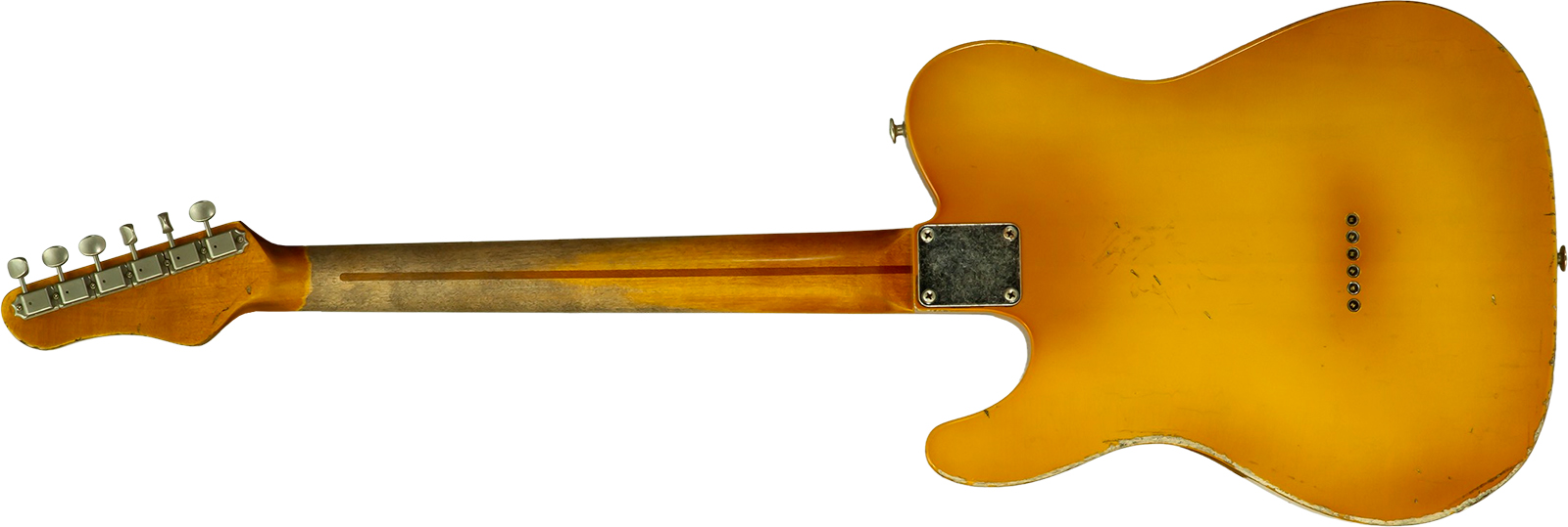 Haar Guitars Trad T 2s Amber Ht Mn #43590 - Aged Butterscotch - E-Gitarre in Teleform - Variation 1