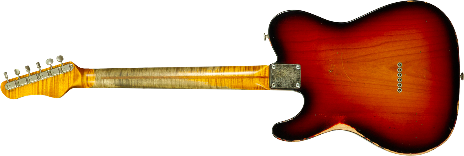Haar Guitars Trad T 72 Sh Lindy Fralin Mn #43667 - Aged 3 Tone Sunburst - E-Gitarre in Teleform - Variation 1
