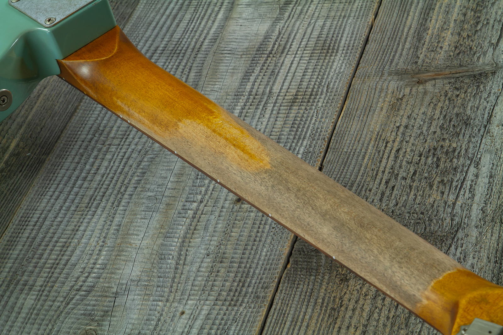 Haar Guitars Trad T Custom 2h Tv Jones Ht Rw #43519 - Aged Spring Green - E-Gitarre in Teleform - Variation 10