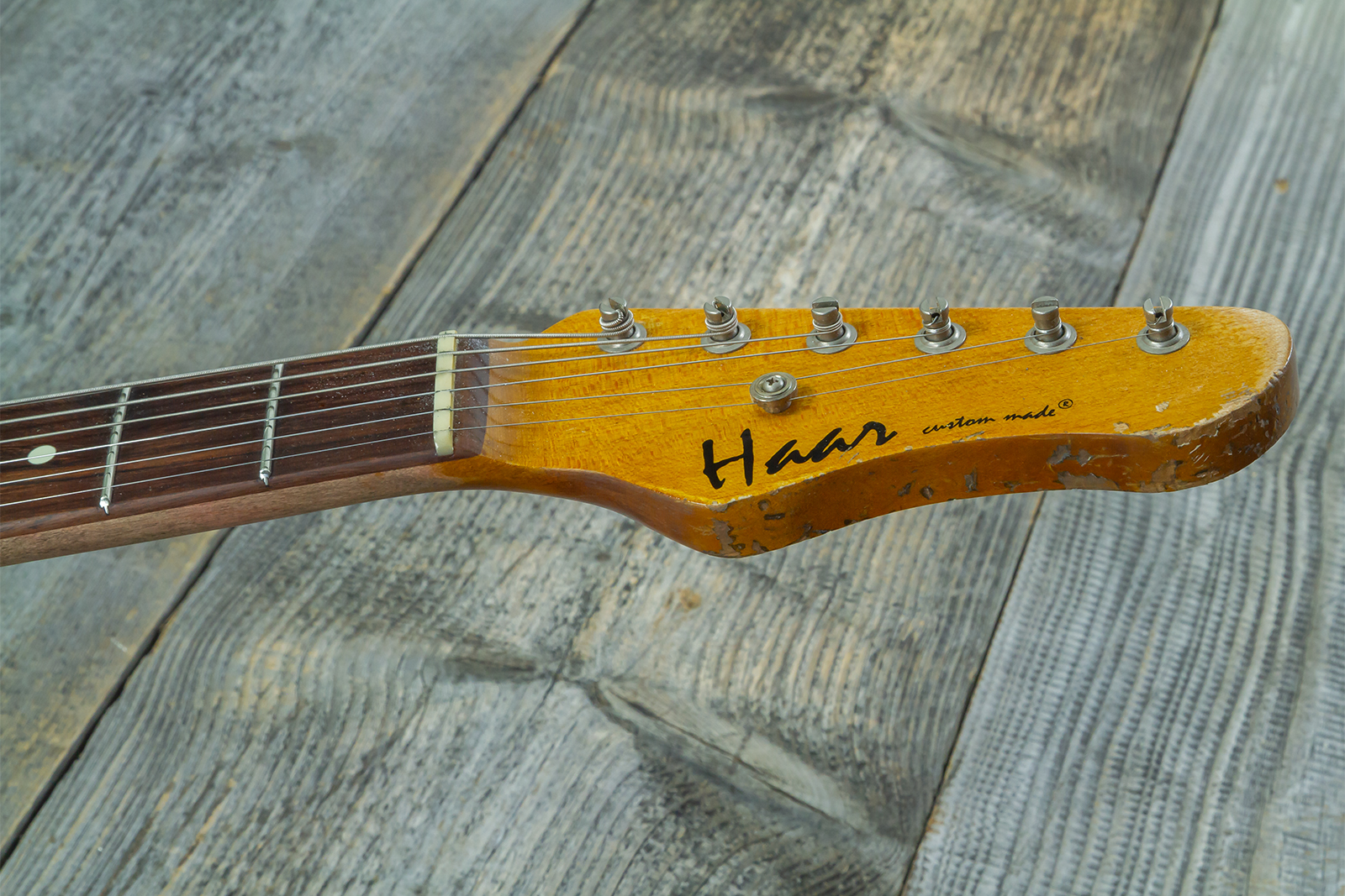 Haar Guitars Trad T Custom 2h Tv Jones Ht Rw #43519 - Aged Spring Green - E-Gitarre in Teleform - Variation 6