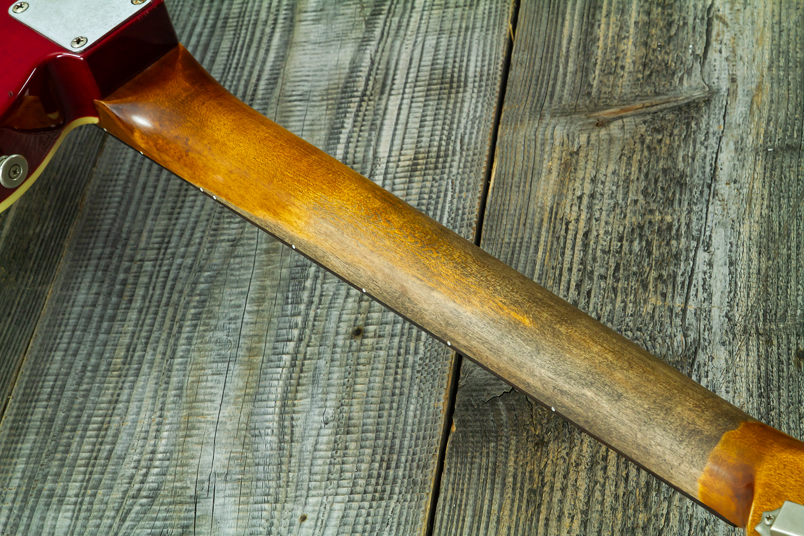 Haar Guitars Trad T Custom 2h Tv Jones Ht Rw #43524 - Aged Brown Natural - E-Gitarre in Teleform - Variation 14