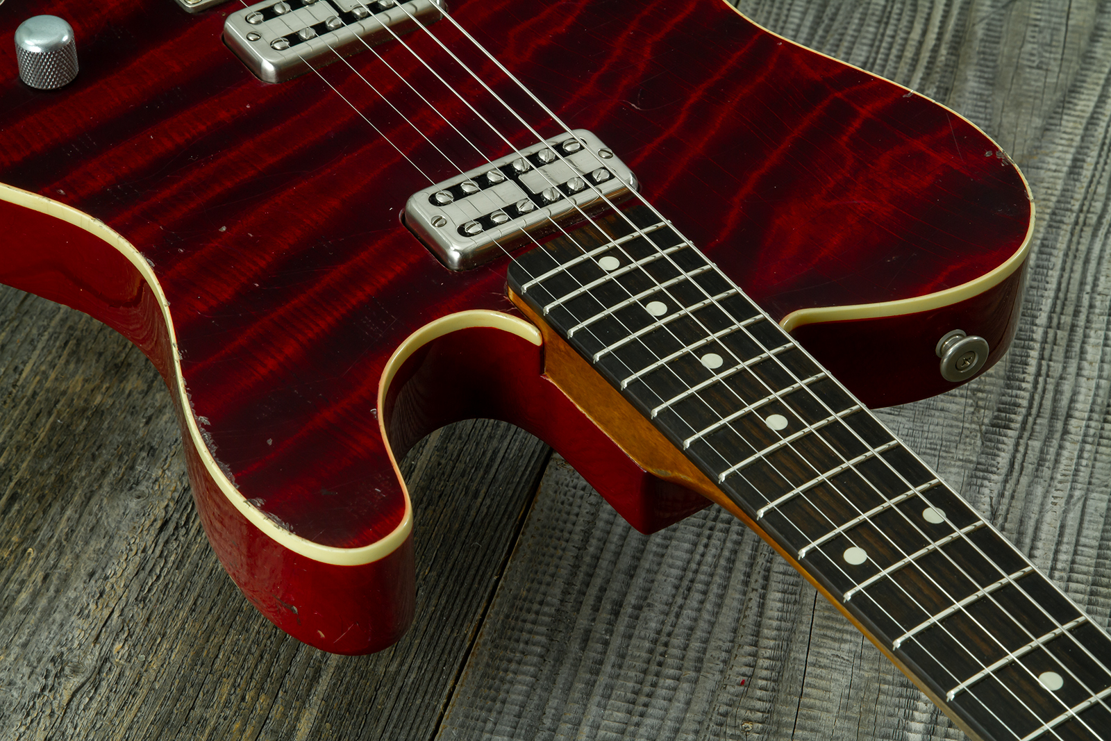 Haar Guitars Trad T Custom 2h Tv Jones Ht Rw #43524 - Aged Brown Natural - E-Gitarre in Teleform - Variation 4