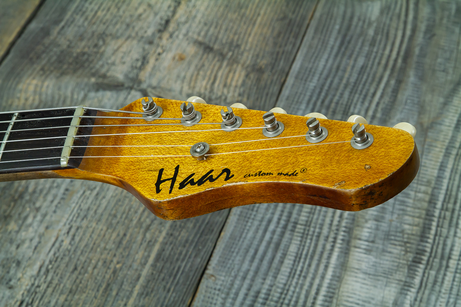 Haar Guitars Trad T Custom 2h Tv Jones Ht Rw #43524 - Aged Brown Natural - E-Gitarre in Teleform - Variation 8
