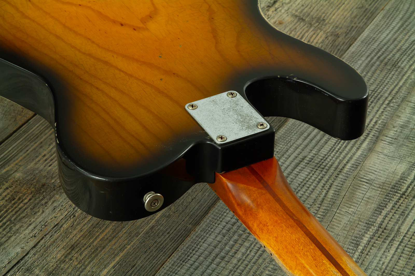 Haar Guitars Trad T Hs Brandon / Kloppmann Ht Mn #43591 - Aged 2 Tone Sunburst - E-Gitarre in Teleform - Variation 10