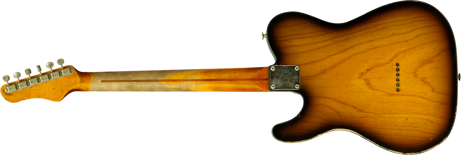 Haar Guitars Trad T Hs Brandon / Kloppmann Ht Mn #43591 - Aged 2 Tone Sunburst - E-Gitarre in Teleform - Variation 1