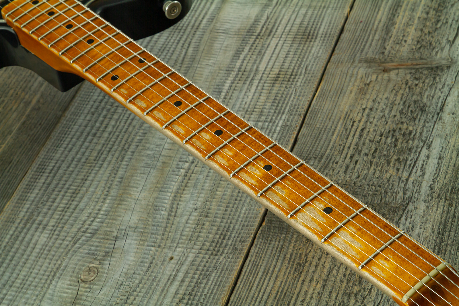 Haar Guitars Trad T Hs Brandon / Kloppmann Ht Mn #43591 - Aged 2 Tone Sunburst - E-Gitarre in Teleform - Variation 6
