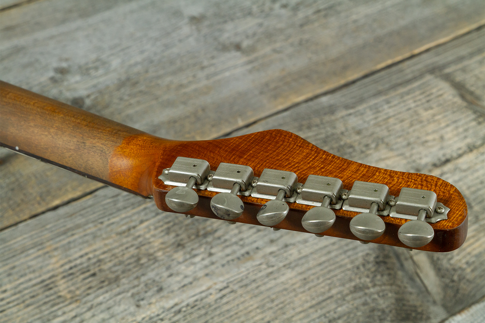 Haar Guitars Trad T Thinline 2s Lindy Fralin Rw #43483 - Aged Antique Natural - E-Gitarre in Teleform - Variation 10