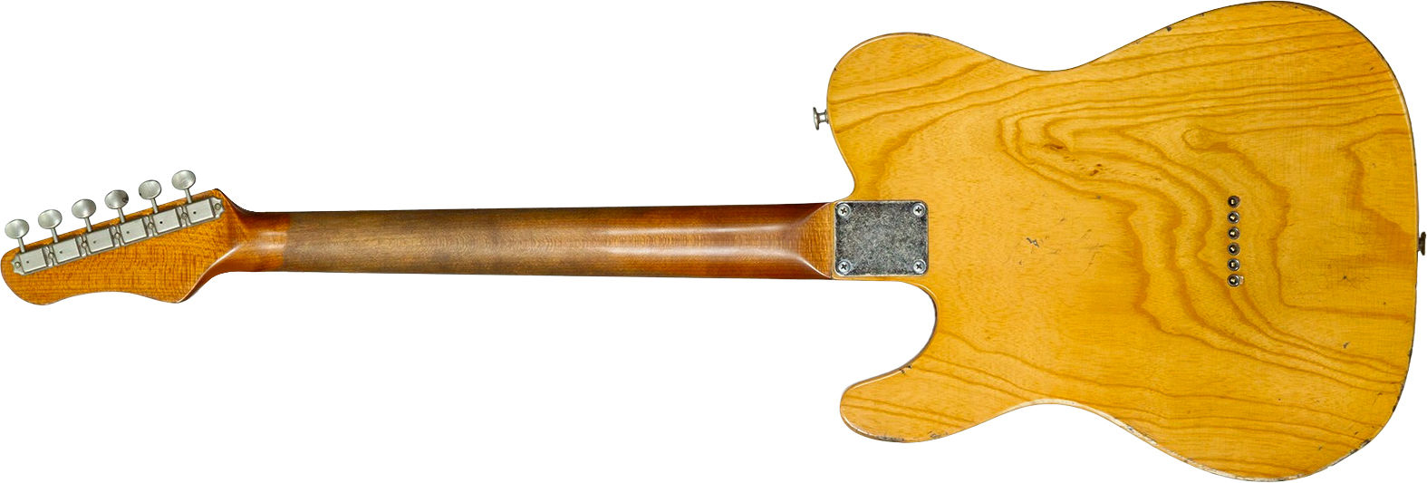 Haar Guitars Trad T Thinline 2s Lindy Fralin Rw #43483 - Aged Antique Natural - E-Gitarre in Teleform - Variation 1