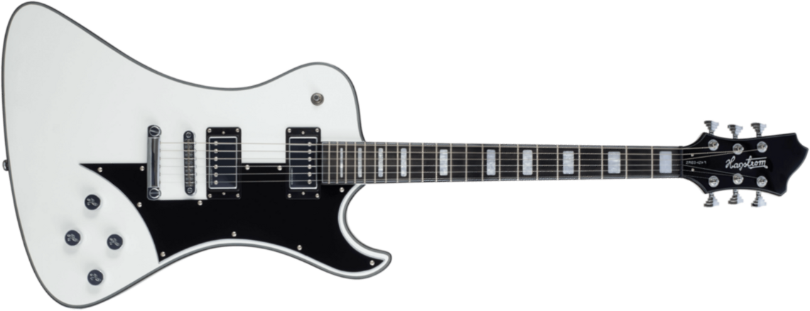 Hagstrom Fantomen - Blanc Brillant - Retro-Rock-E-Gitarre - Main picture