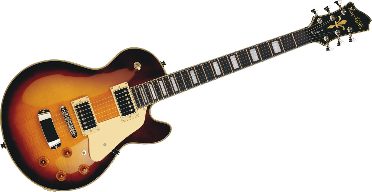 Hagstrom Super Swede Hh Ht - Vintage Sunburst - Single-Cut-E-Gitarre - Variation 1