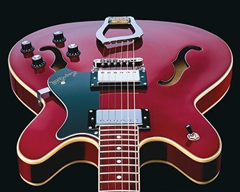 Hagstrom Viking - Wild Cherry Transparent - Semi-Hollow E-Gitarre - Variation 1