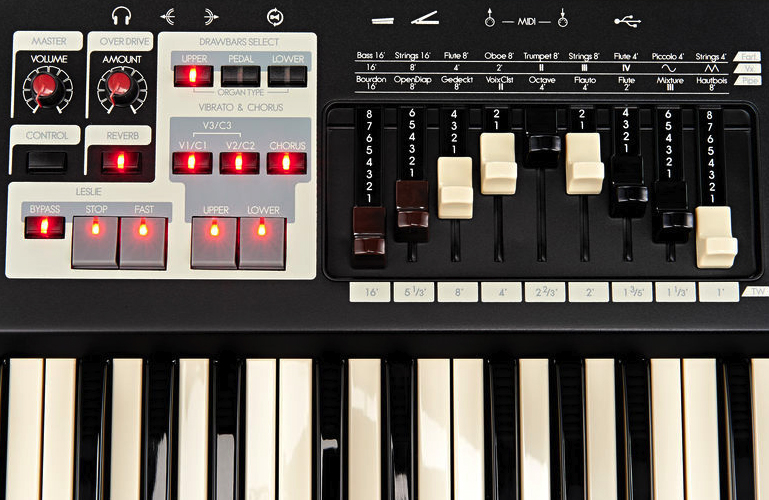 Hammond Xk-1c - Kompaktes Orgel - Variation 6