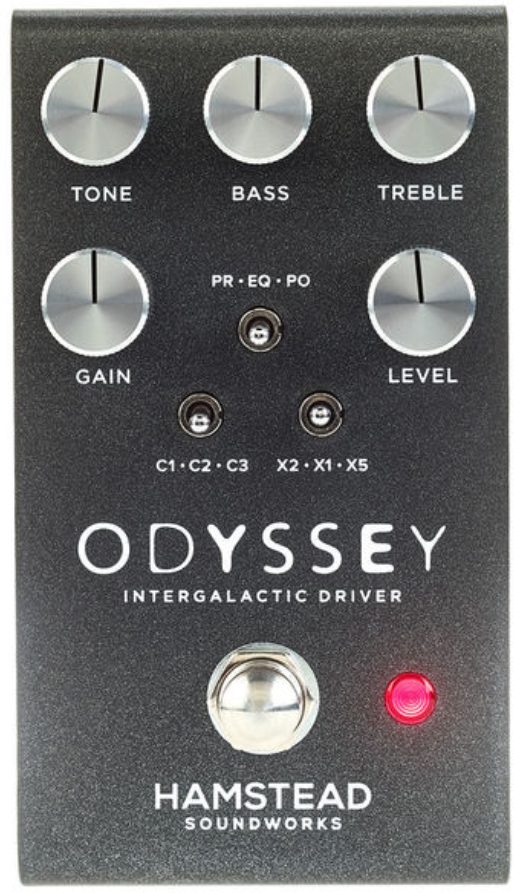 Hamstead Soundworks Odyssey Intergalactic Driver - Overdrive/Distortion/Fuzz Effektpedal - Main picture
