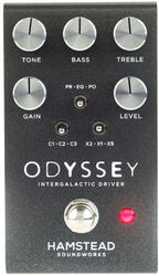 Overdrive/distortion/fuzz effektpedal Hamstead soundworks Odyssey Intergalactic Driver