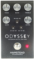 Overdrive/distortion/fuzz effektpedal Hamstead soundworks Odyssey Intergalactic Driver