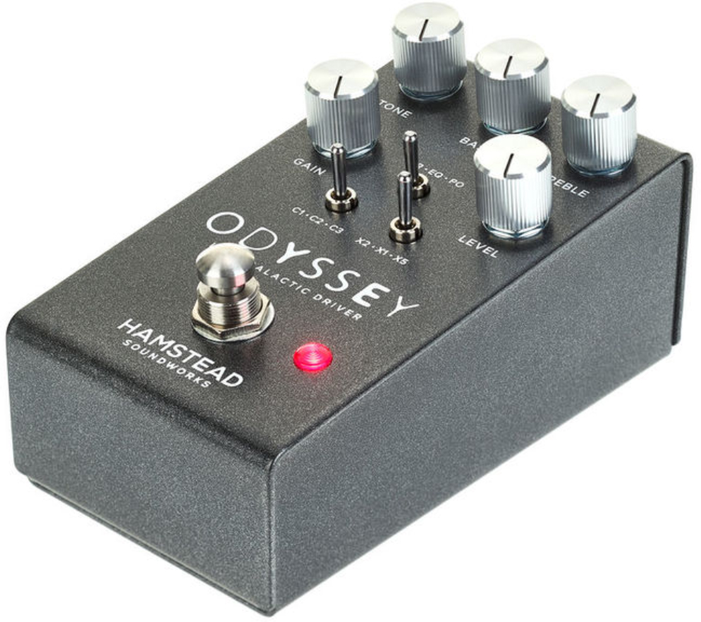 Hamstead Soundworks Odyssey Intergalactic Driver - Overdrive/Distortion/Fuzz Effektpedal - Variation 1