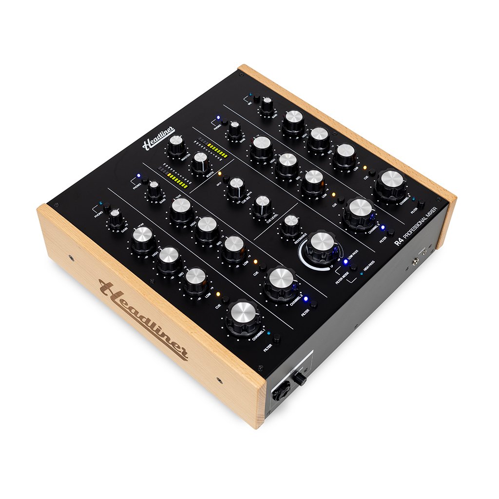 Headliner R4 4-channel Rotary Dj-mixer Hl90120 - DJ-Mixer - Variation 3