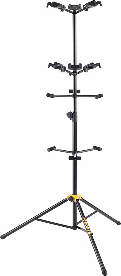 Hercules Stand Gs526b Floor Autogrip Pour 6 Guitares Ou Basses - - Gitarrenständer - Main picture