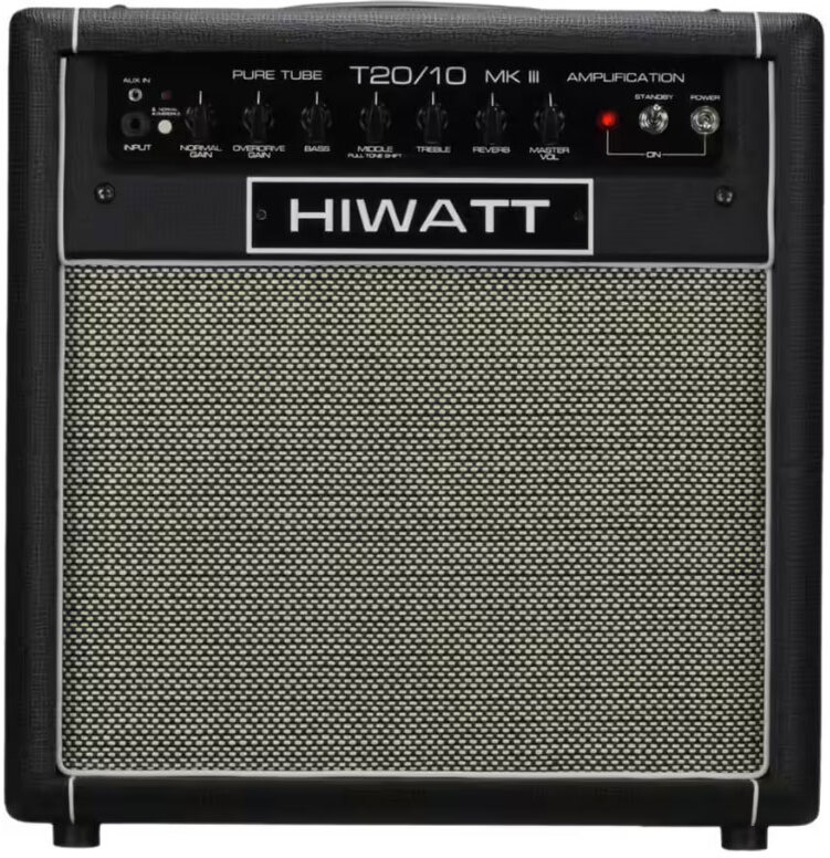 Hiwatt T20/10 Combo Tube 1x10 10/20w 1x10 El84 Reverb - Combo für E-Gitarre - Main picture