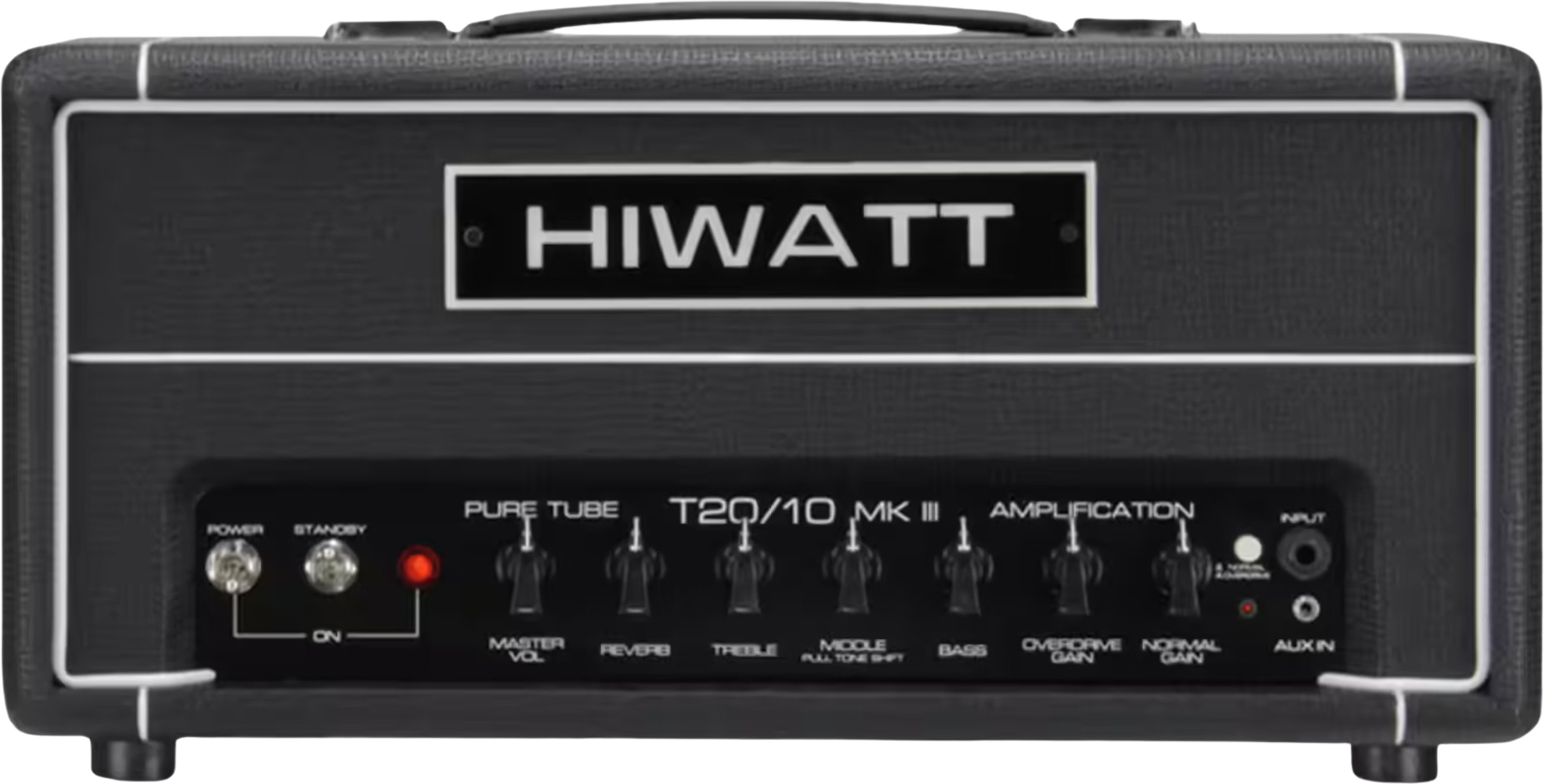 Hiwatt T20/10 Head Tube 10/20w El84 Reverb - E-Gitarre Topteil - Main picture
