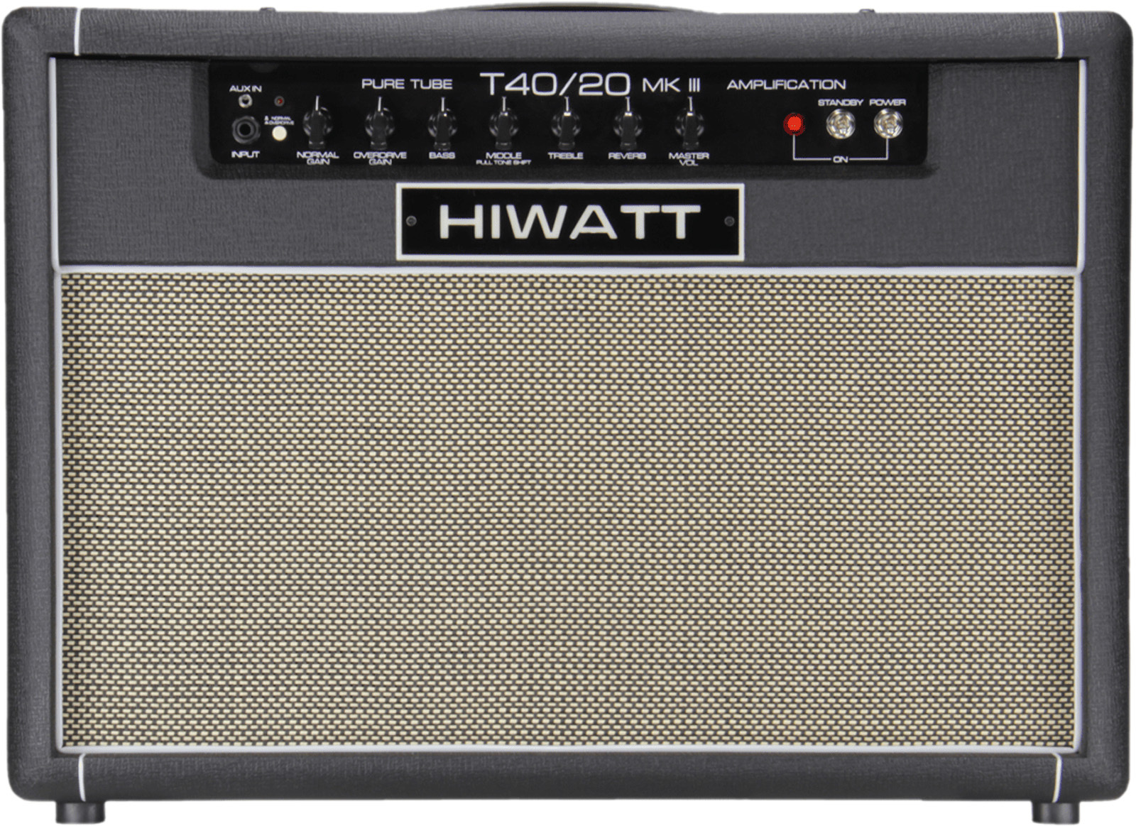 Hiwatt T40/20 Combo 2x12 Tube 20/40w El84 Reverb - Combo für E-Gitarre - Main picture