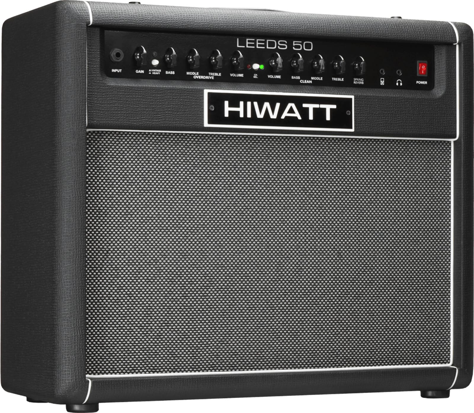 Hiwatt Leeds 50r Combo 1x12 50w Reverb - Combo für E-Gitarre - Variation 1