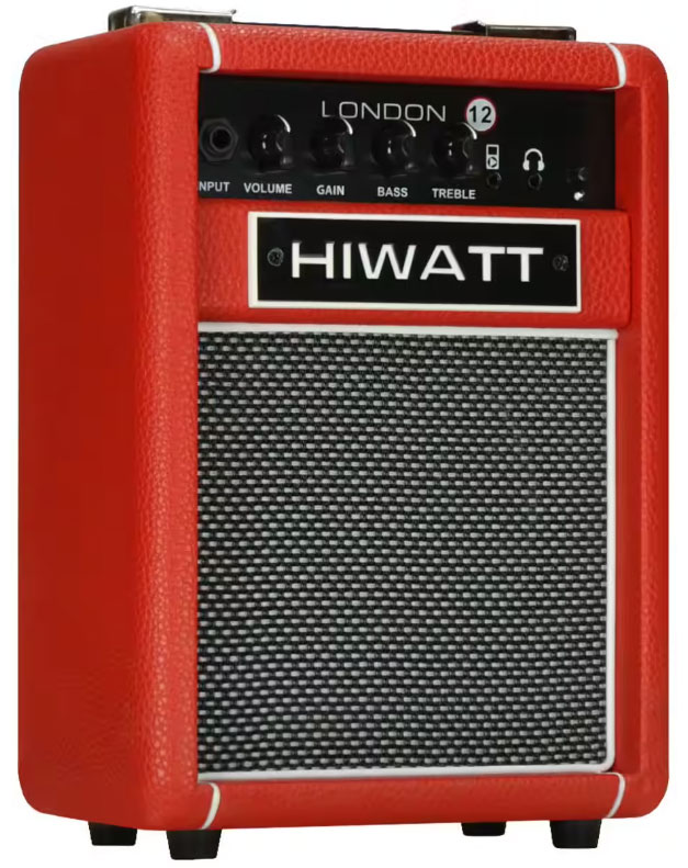 Hiwatt London 12 Combo 12w 1x6.5 Bluetooth Red - Combo für E-Gitarre - Variation 1