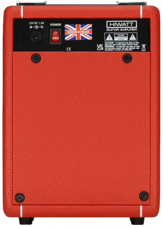 Hiwatt London 12 Combo 12w 1x6.5 Bluetooth Red - Combo für E-Gitarre - Variation 2
