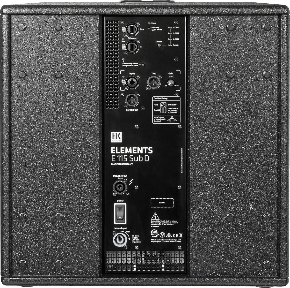Hk Audio E115 Sub-d - Aktive Subwoofer - Variation 3
