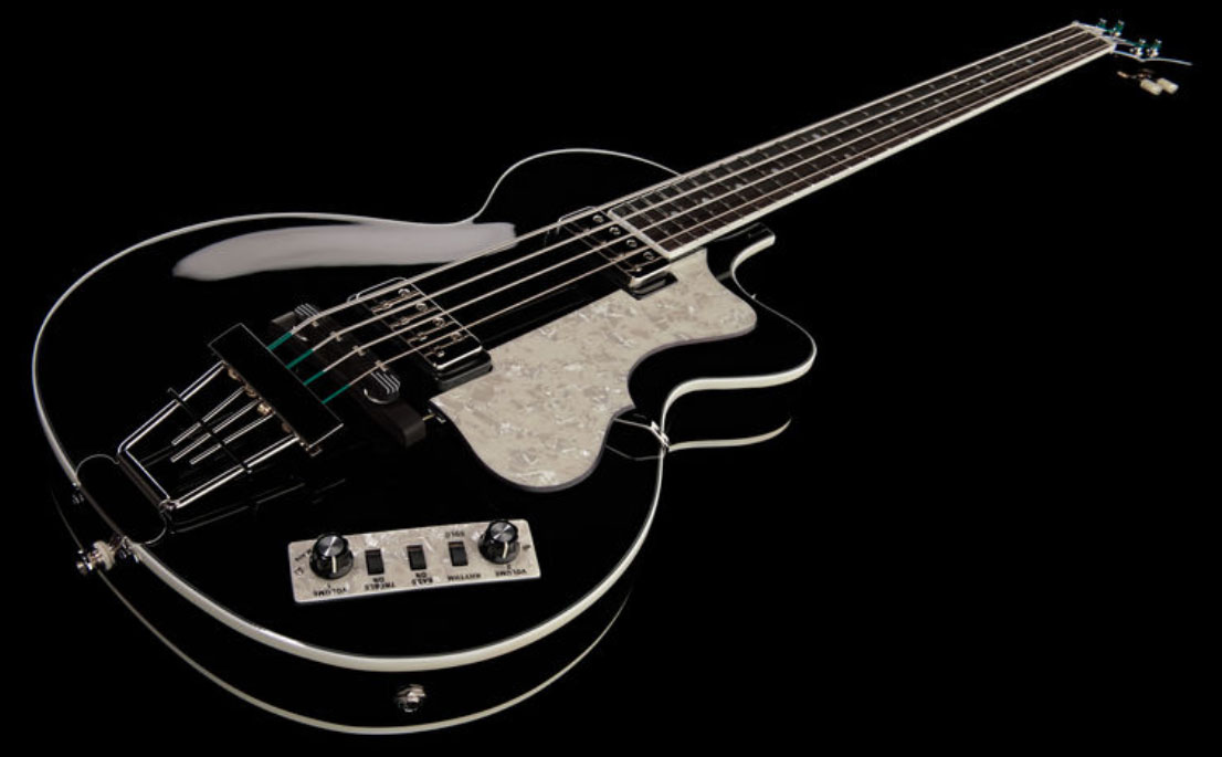 Hofner Club Bass Ct Cw - Black - Halbakustiche Bass - Variation 1