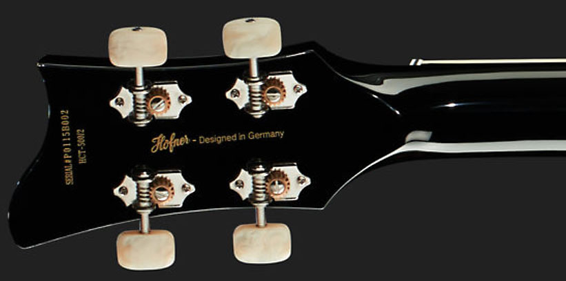 Hofner Club Bass Ct Cw - Black - Halbakustiche Bass - Variation 5