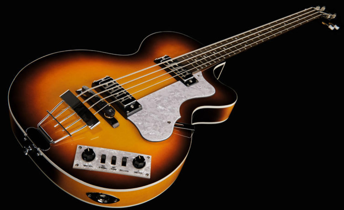 Hofner Club Bass Ignition Cw - Sunburst - Halbakustiche Bass - Variation 1