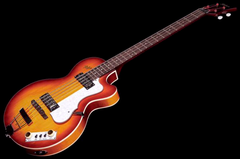 Hofner Club Bass Ignition Se Cw Jat - Vintage Sunburst - Halbakustiche Bass - Variation 1