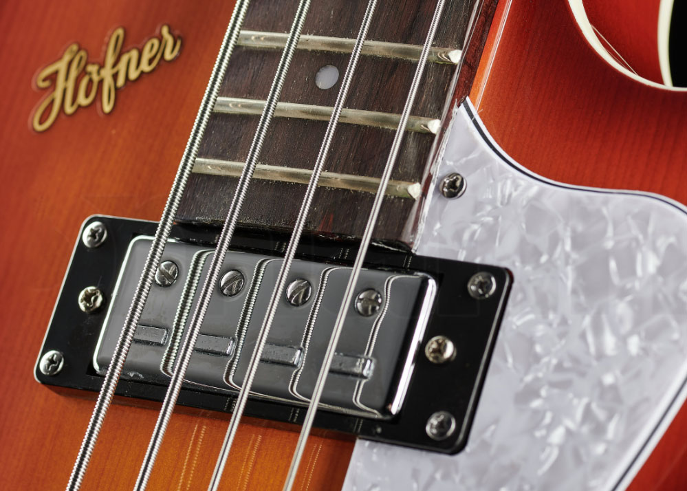 Hofner Club Bass Ignition Se Cw Jat - Vintage Sunburst - Halbakustiche Bass - Variation 3