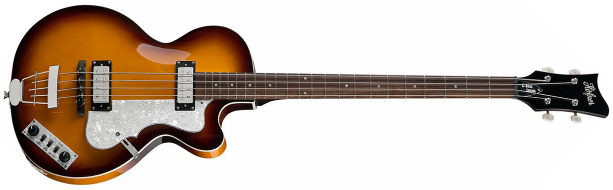 Hofner Club Bass Ignition Cw - Sunburst - Halbakustiche Bass - Main picture