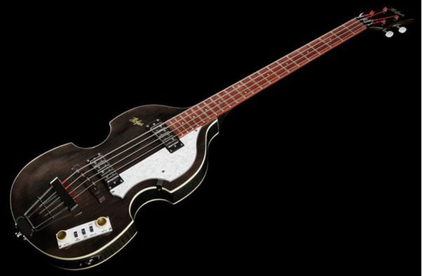 Hofner Violin Bass Ignition Se Jat - Black - Halbakustiche Bass - Variation 1