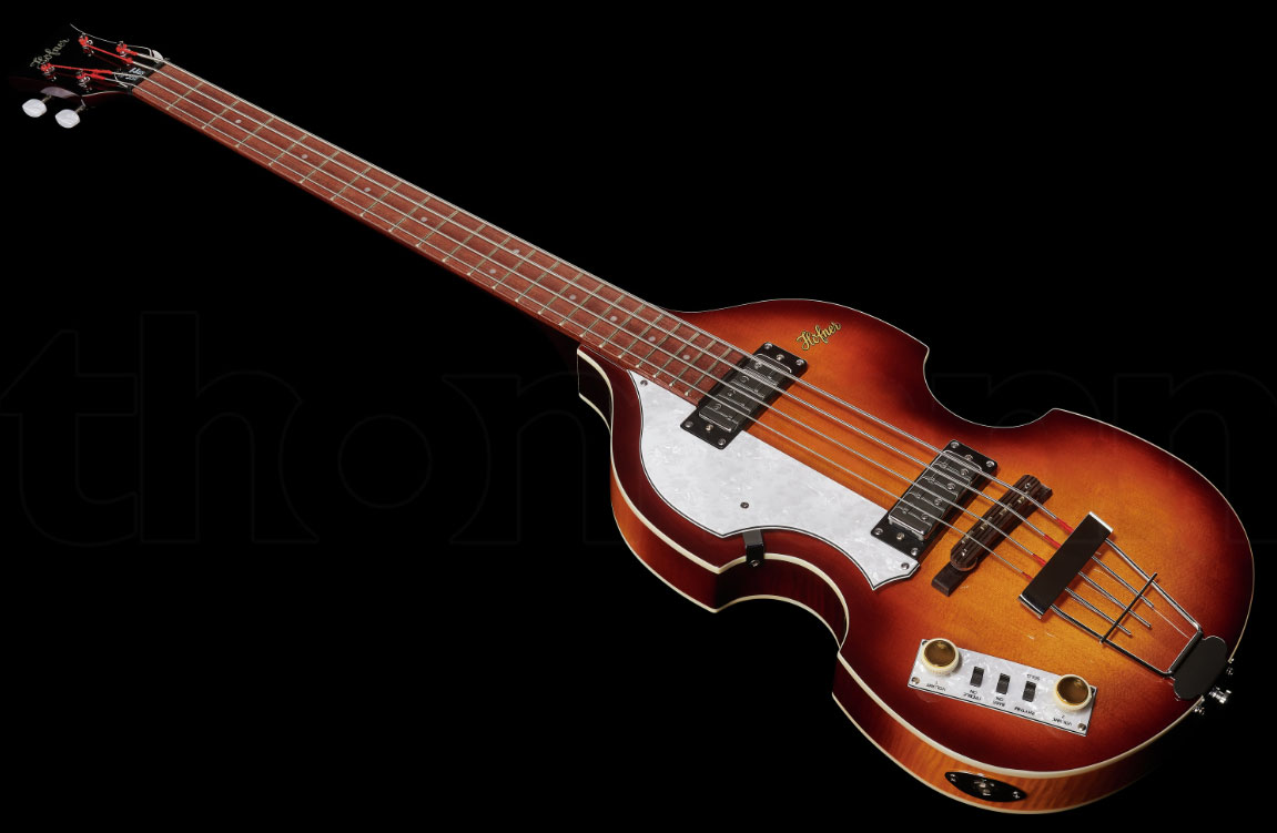 Hofner Violin Bass Ignition Se Lh Gaucher Jat - Sunburst - Halbakustiche Bass - Variation 1