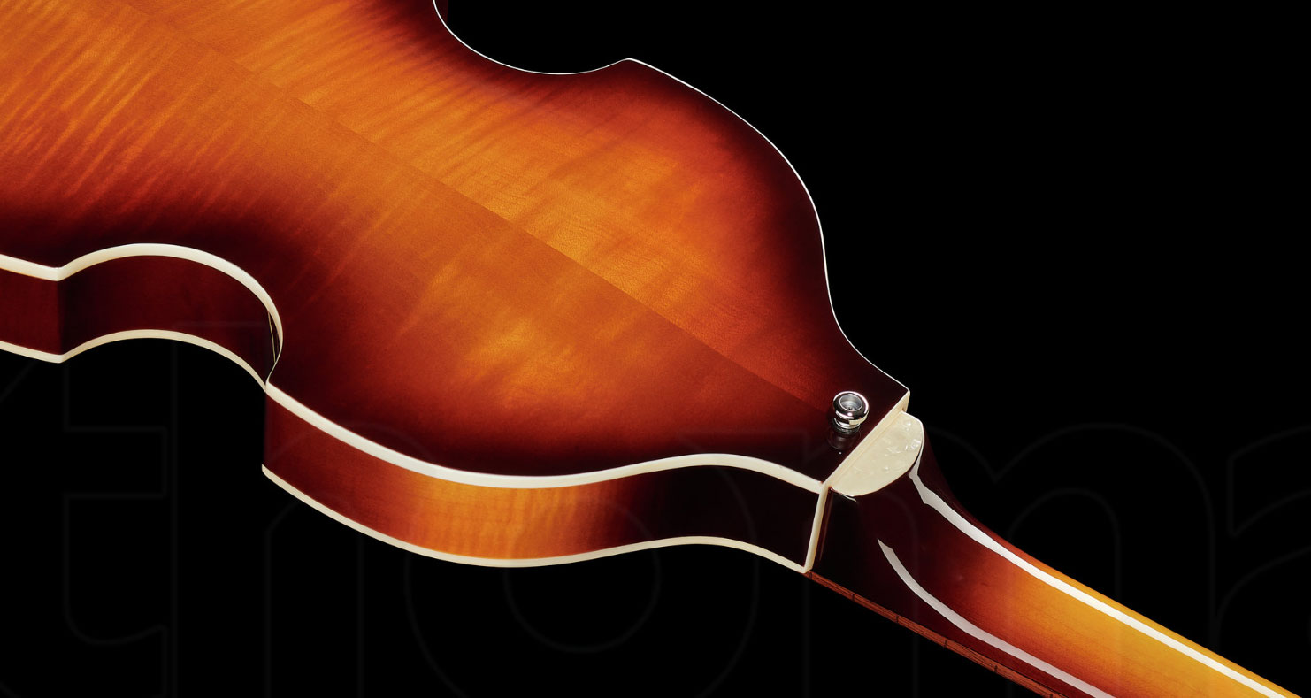 Hofner Violin Bass Ignition Se Lh Gaucher Jat - Sunburst - Halbakustiche Bass - Variation 2