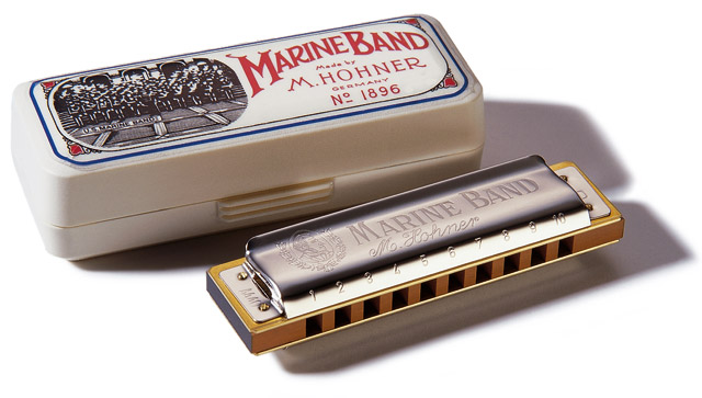 Hohner 1896/20 Harmo Marine Band 10 Tr C - Chromatische Mundharmonikas - Variation 1