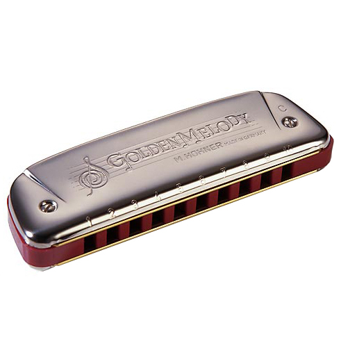 Hohner 542/20 Harmo Golden Melody Arg E - Chromatische Mundharmonikas - Variation 1