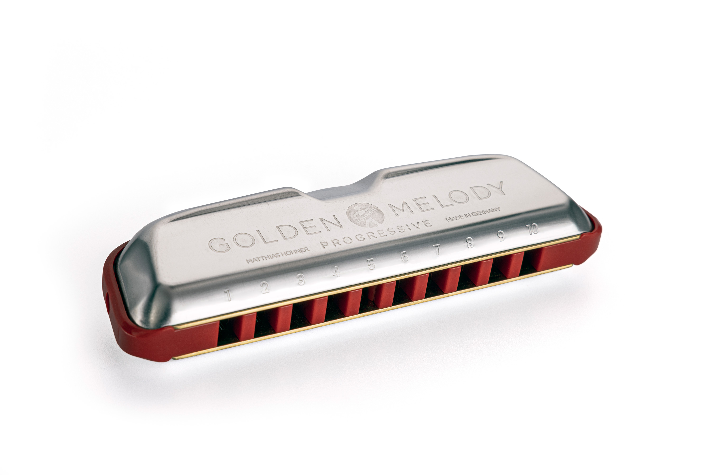 Hohner 544/20 Golden Melody Prog C - Chromatische Mundharmonikas - Variation 1