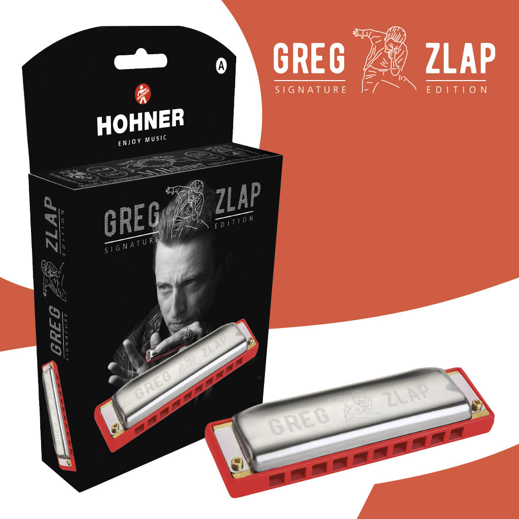 Hohner 563/10 Greg Zlap Signature A - Chromatische Mundharmonikas - Variation 1