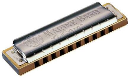 Hohner 1896/20 Harmo Marine Band 10 Tr A - Chromatische Mundharmonikas - Main picture