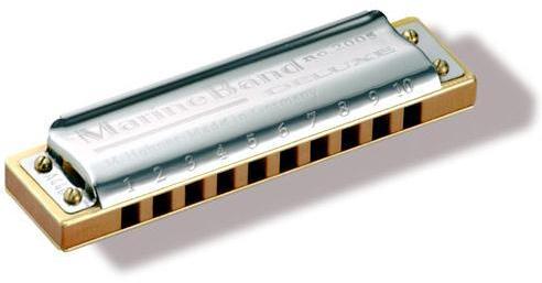Chromatische mundharmonikas Hohner Marine Band Deluxe 2005-20 en Do