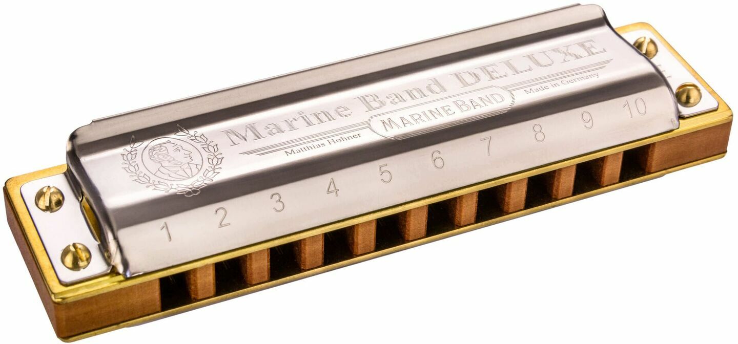 Hohner 2005/20 F Harmo Marine Band Deluxe - Chromatische Mundharmonikas - Main picture
