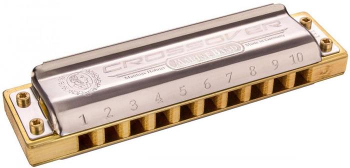 Chromatische mundharmonikas Hohner Marine Band Crossover Ab