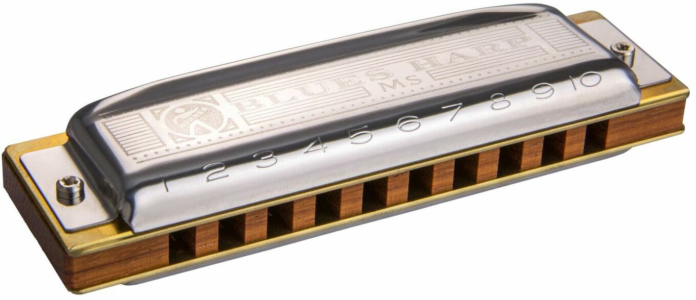 Hohner 532/20 Ms Harmo Blues Harp A - Chromatische Mundharmonikas - Main picture