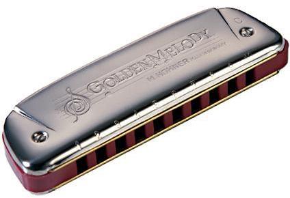 Chromatische mundharmonikas Hohner Golden Melody 542-20 en Do